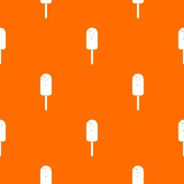 Ice Cream pattern seamless Stock Illustration