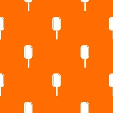 Ice cream pattern seamless Stock Illustration