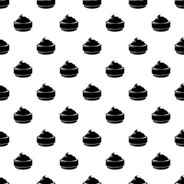 Ice cream pattern seamless Stock Illustration