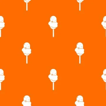 Ice Cream pattern seamless 스톡 일러스트