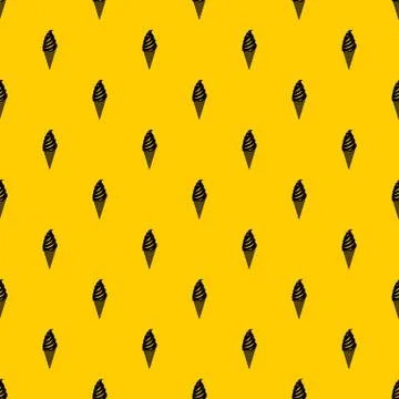 Ice Cream pattern vector 스톡 일러스트