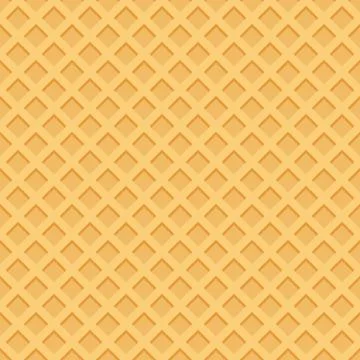 Ice cream pattern wafle texture vector illustration 库存插图
