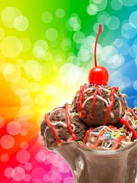 Ice cream Foto stock