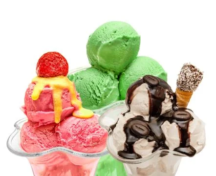 Ice cream Stock Photos
