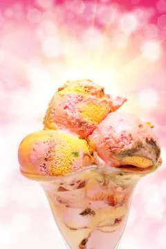 Ice cream Stock Photos
