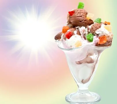 Ice cream Stock Photos