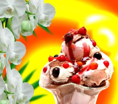Ice cream Stock Photos