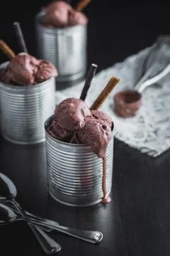 Ice cream Stock Photos