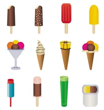 Ice cream Stock Photos