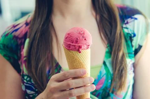 Ice cream Foto stock