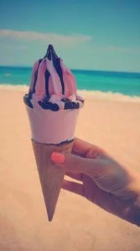 Ice cream Stock Photos