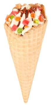 Ice-cream Foto stock