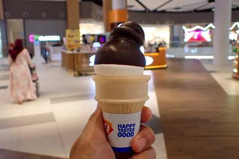 Ice cream Stockfoto's