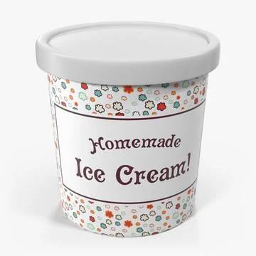 Ice Cream Pint Containers, Ice Cream Containers for Homemade Ice