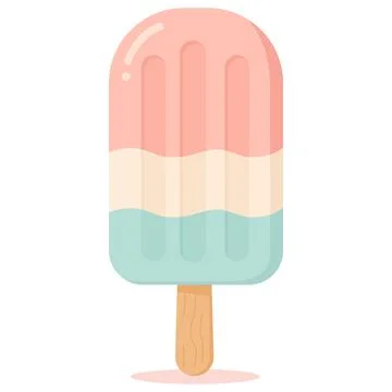 Ice cream popsicle vector illustration Stock Illustration
