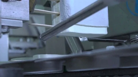 Ice cream production Stock Footage 80277802