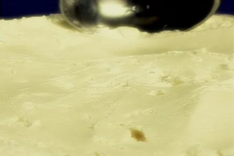 Ice Cream Scoop Stock Footage