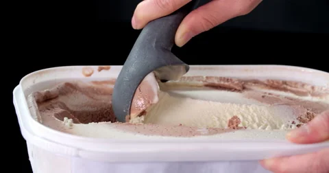 Ice cream scoop Video stock 58298472