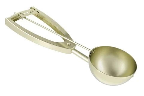 Ice Cream Scoop with Trigger, Cookie Scoop, Large Size Ice Cream Scooper St.. Stock Illustration