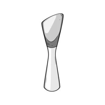 Ice cream server spatula scoop kitchen utensil Stock Illustration