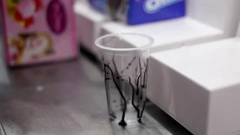 Ice Cream Sundae Shake Stock Footage 133102902