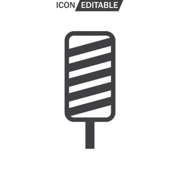 Ice Cream vector flat icon Stock Illustration