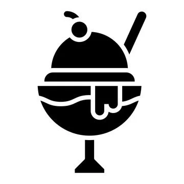 Ice cream Vector Icon Design Illustration Illustrazione stock