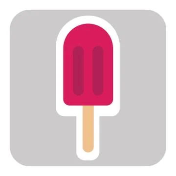 Ice cream vector icon isolated on background. Trendy sweet symbol. Logo Stock Illustration
