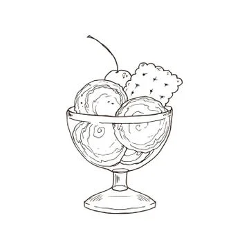 Ice cream vector Stock Illustration