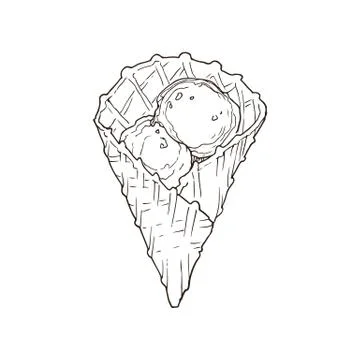 Ice cream vector Stock Illustration