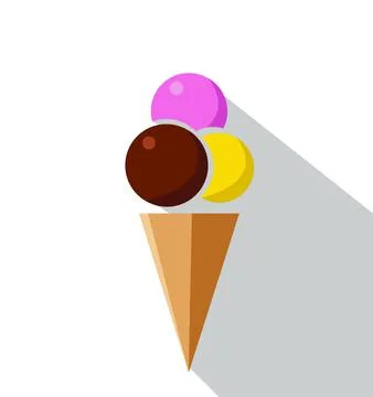 Ice Cream vector illustration Stock Illustration