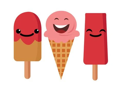 Ice Cream vector illustration Stock Illustration