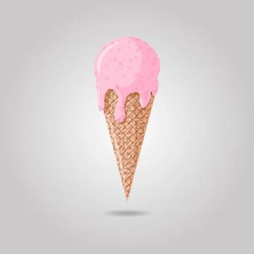 Ice Cream vector pin map icon. Map pointer. Summer Map markers. Stock Illustration