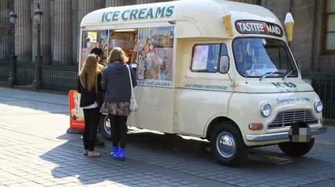 Ice creams van Vídeo Stock 39521283