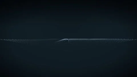 Ice creeping spiral particle surface background Stock Footage 342636245