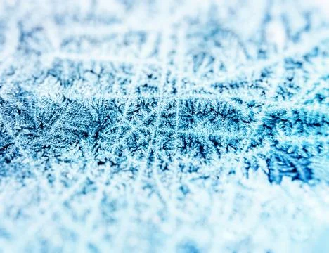 Ice Crystal Background Stock Photos
