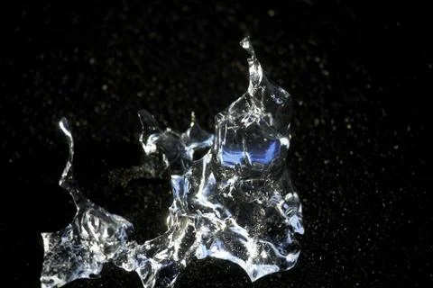 Ice crystal Foto stock