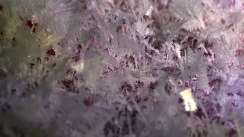 Ice crystals Stock Footage 189766963