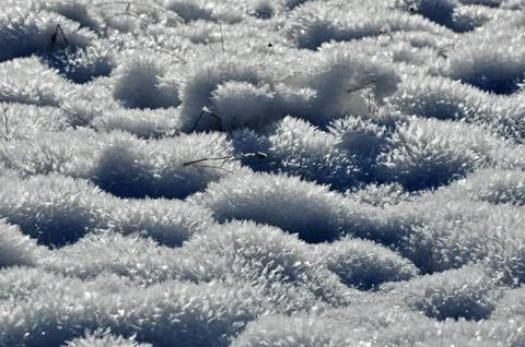 Ice crystals Stock Photos