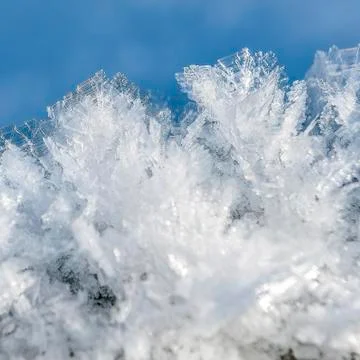 Ice crystals Stock Photos