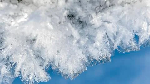 Ice crystals Stock Photos