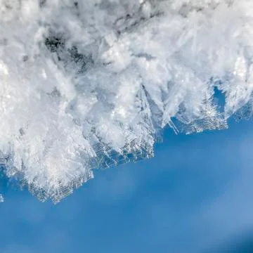 Ice crystals Stock Photos