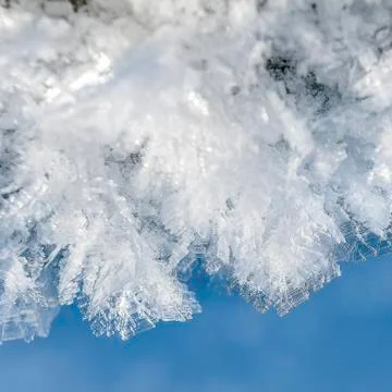 Ice crystals Stock Photos