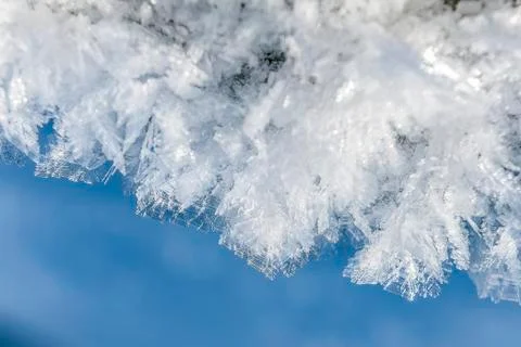 Ice crystals Stock Photos