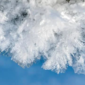 Ice crystals Stock Photos