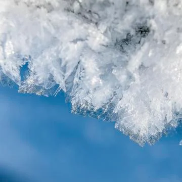 Ice crystals Stock Photos