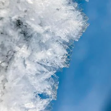 Ice crystals Stock Photos