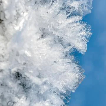 Ice crystals Stock Photos