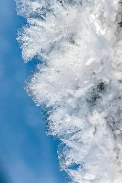 Ice crystals Stock Photos