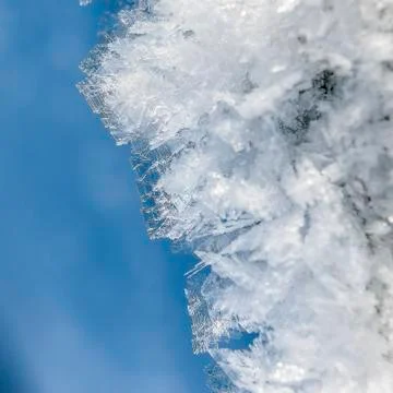 Ice crystals Stock Photos